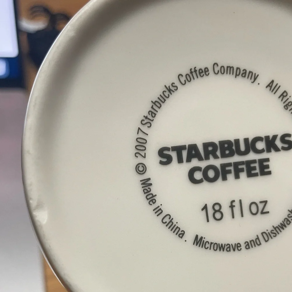 2007 Starbucks Austin Architectural Coffee Mug Collector's Cup Tea Kitchen